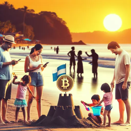 El Salvador: Bitcoiner zieht an den Bitcoin-Strand